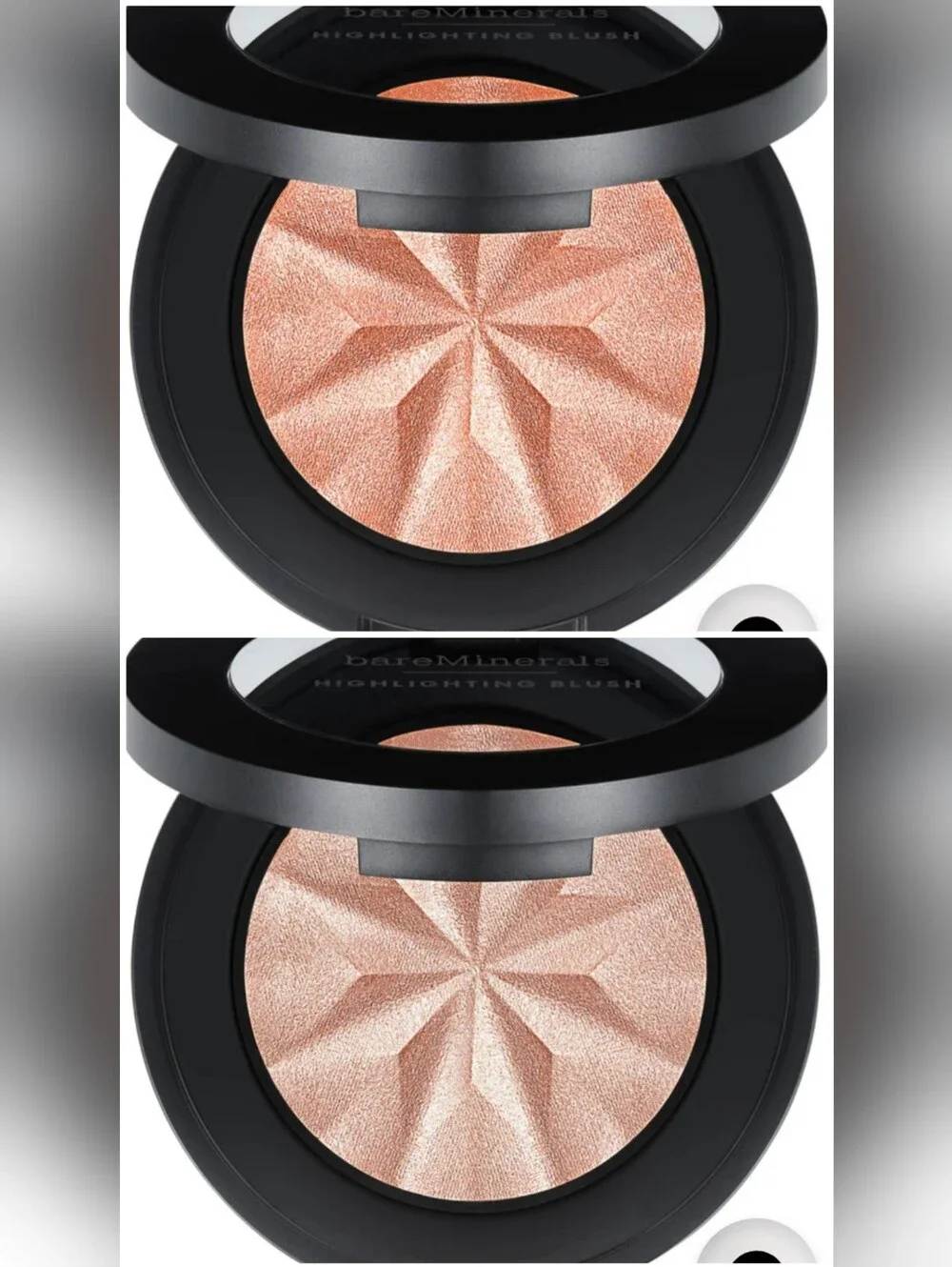 BareMinerals Gen Nude Highlighting Blush In Either Peach Glow or Opal Glow